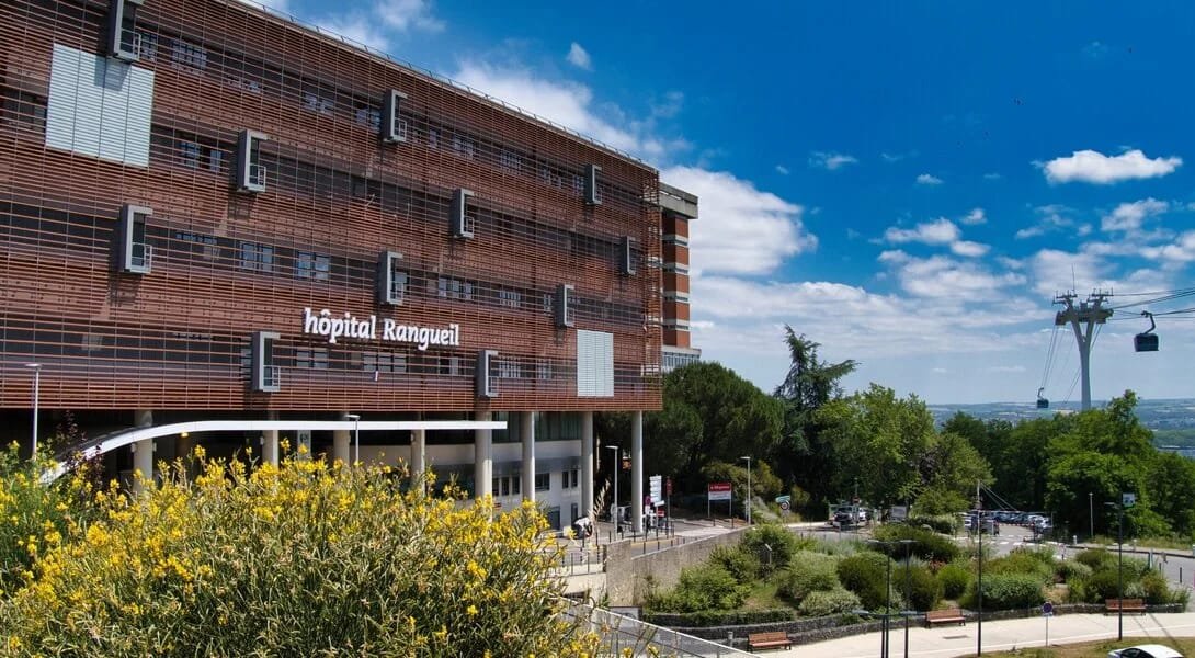 Hôpital Rangueil Toulouse – façade principale
